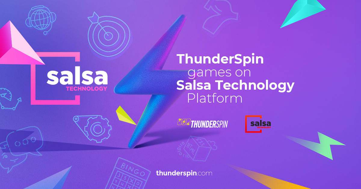 ThunderSpin integrates slot portfolio onto Salsa Technology